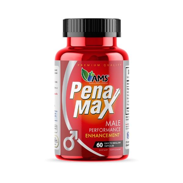 AMS PenaMax Male Performance Enhancement Συμπλήρωμα Διατροφής για την Ενίσχυση της Ανδρικής Απόδοσης 60caps