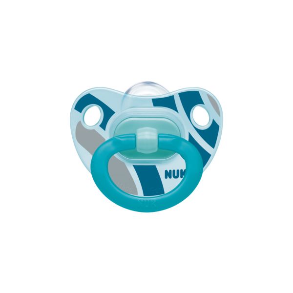 Nuk Classic Happy Days Πιπίλα Σιλικόνης 6-18m 1 τμχ