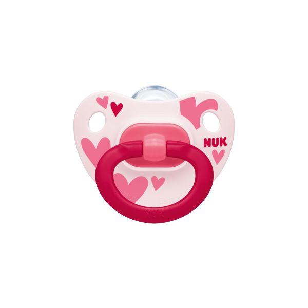 Nuk Classic Happy Days Πιπίλα Σιλικόνης 6-18m 1 τμχ