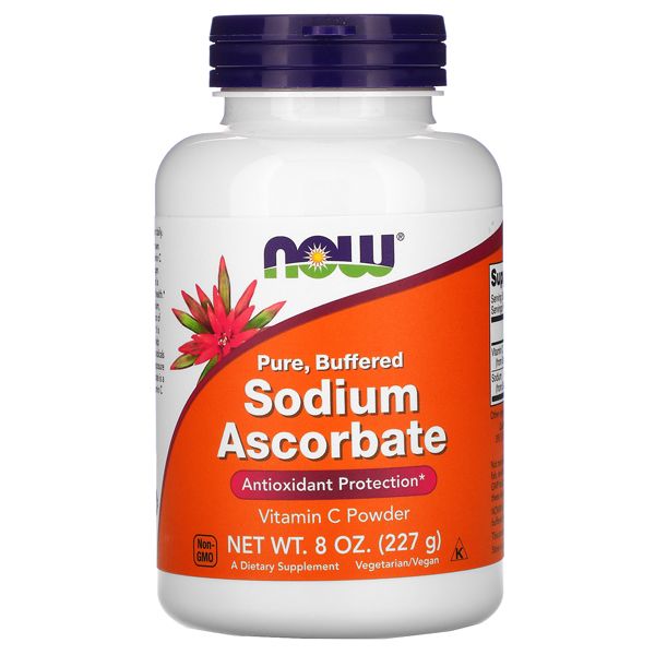 Now Sodium Ascorbate Vitamin C Powder 227gr