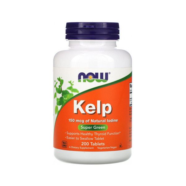 Now Kelp 150mcg of Natural Iodine 200caps