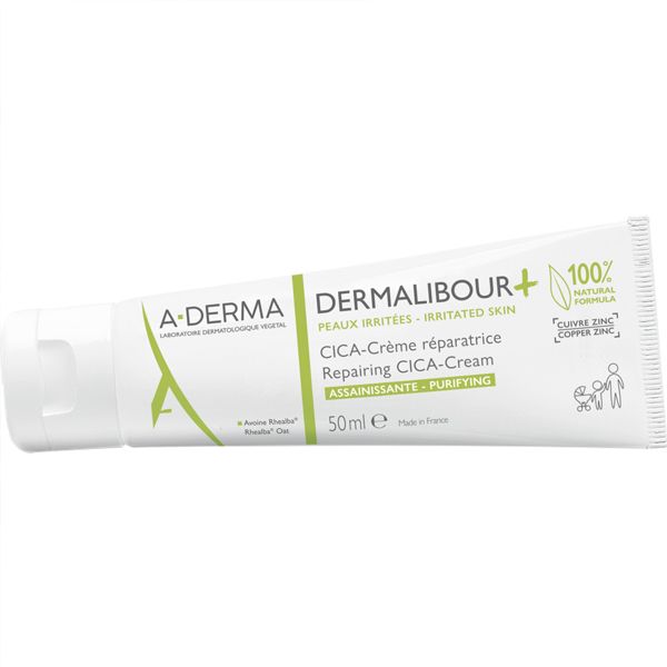 A-Derma Dermalibur+  Repairing Cica-Cream 50ml