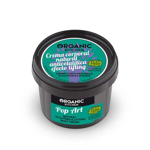 Organic Kitchen Pop Art Κρέμα Σώματος Lifting κατά της Κυτταρίτιδας 100ml