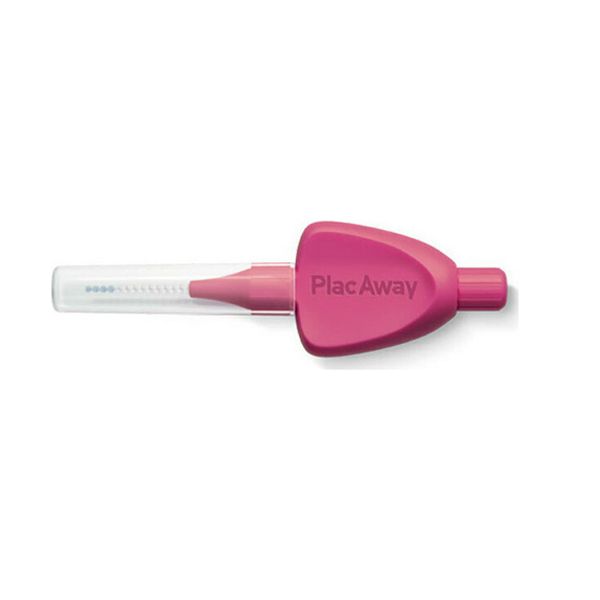 Plac Away Triple Action Μεσοδόντια Βουρτσάκια 0.4mm ISO 0 Ροζ 6τμχ