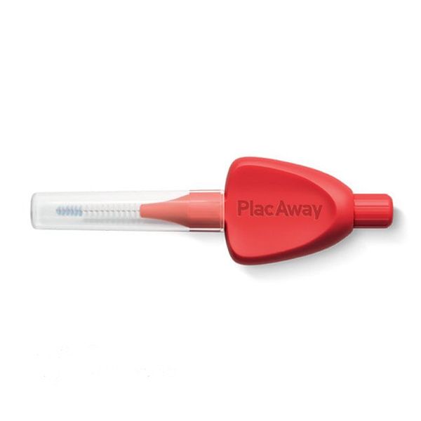 Plac Away Triple Action Μεσοδόντια Βουρτσάκια 0.5mm ISO 2 Κόκκινο 6τμχ