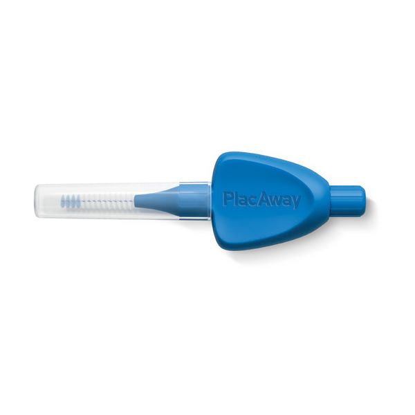 Plac Away Triple Action Μεσοδόντια Βουρτσάκια 0.6mm ISO 3 Μπλέ 6τμχ