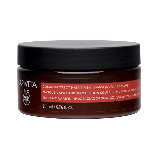 Apivita Color Protect Hair Mask with Quinoa Protein and Honey 200 ml