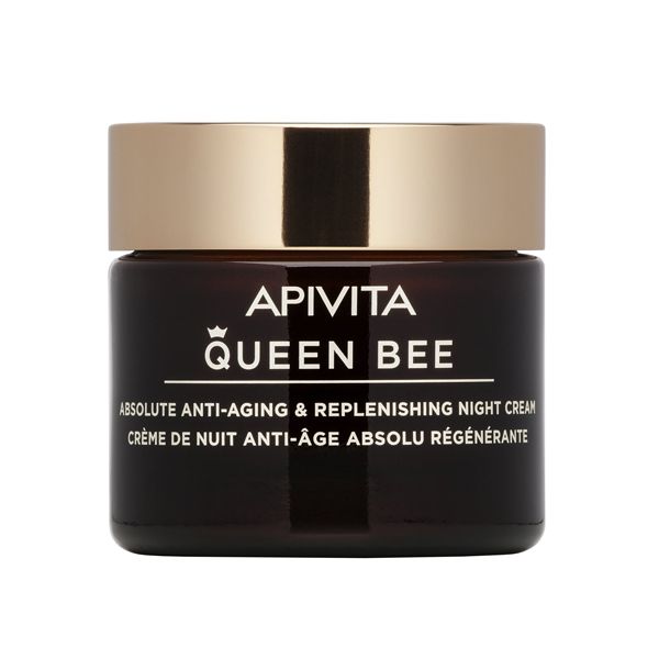 Apivita Queen Bee Κρέμα Νυκτός Απόλυτης Αντιγήρανσης & Εντατικής Θρέψης με Βασιλικό Πολτό Ελεγχόμενης Αποδέσμευσης 50ml