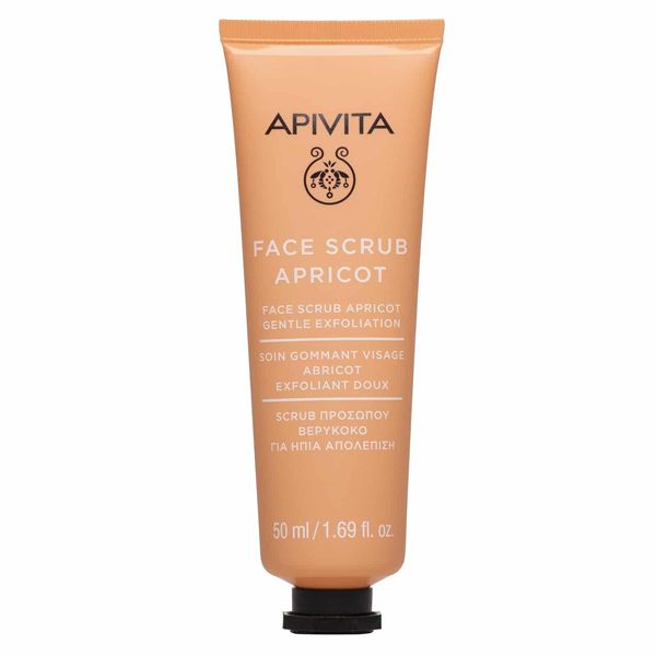 Apivita Scrub Προσώπου Ήπιας Απολέπισης με Βερίκοκο 50 ml