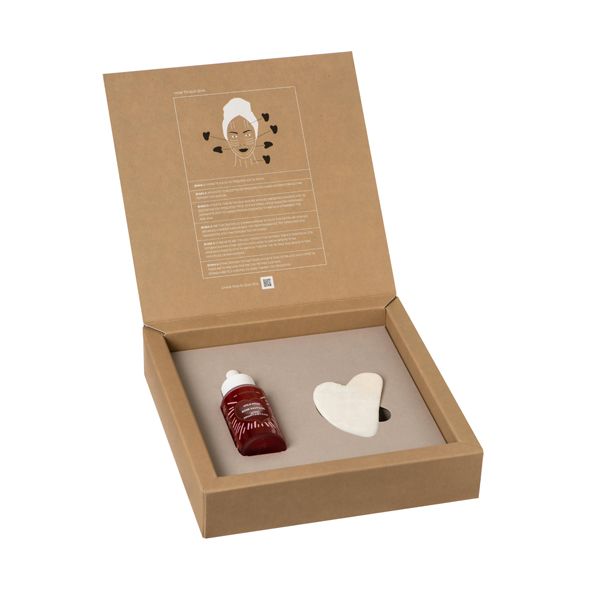 Korres Άγριο Τριαντάφυλλο Set Με Διφασικό Booster Προσώπου Για Λάμψη & Επανόρθωση Με 15% Βιταμίνη C 30ml & Δώρο Πέτρα Gua-Sha για Μασάζ Προσώπου