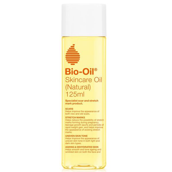 Bio-Oil Natural Oil For Scars, Stretch Marks, Uneven Skin Tone, Ageing Skin, Dehydrated Skin 125ml