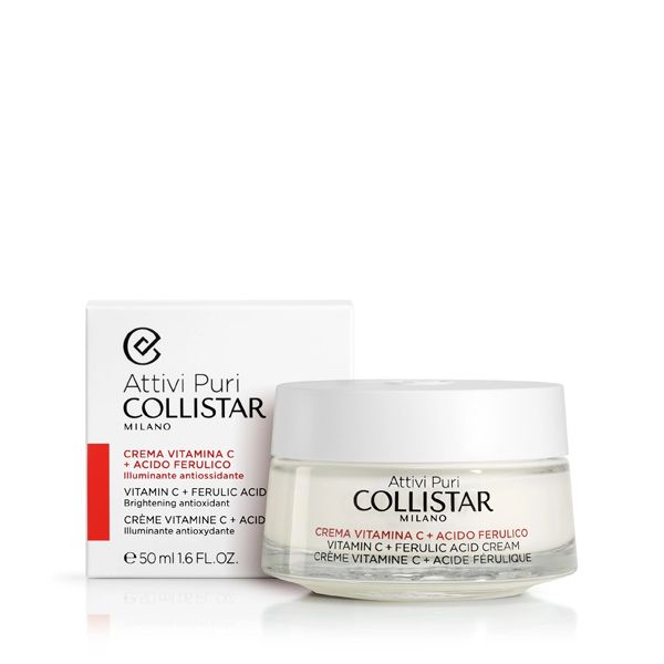 Collistar Attivi Puri Vitamin C Cream + Ferulic Acid Αντιοξειδωτική Κρέμα Προσώπου με Βιταμίvη C 50ml