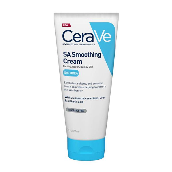 CeraVe SA 10% Urea Ενυδατική & Απολεπιστική Κρέμα Προσώπου/Σώματος για Ξηρό/Τραχύ Δέρμα 177ml