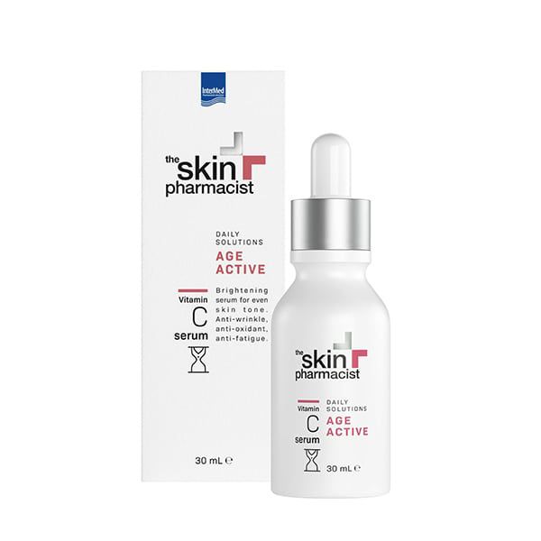 The Skin Pharmacist Age Active Vitamin C Serum Ορός Λάμψης για Ομοιόμορφο Τόνο της Επιδερμίδας 30ml