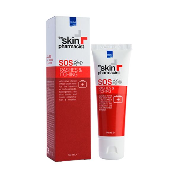 The Skin Pharmacist SOS RATCES & ITCHING Alternative Steroid Effect Cream 50ml