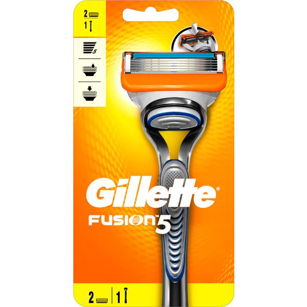 Gillette Fusion5 Men's Razor 2+1 Gift