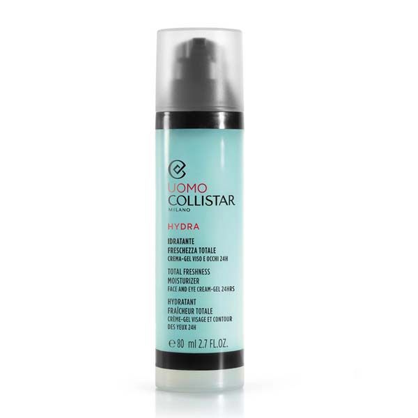 Collistar UOMO Total Freshness Moisturizer Ανδρική Ενυδατική Κρέμα-Τζελ Προσώπου/Ματιών 80ml