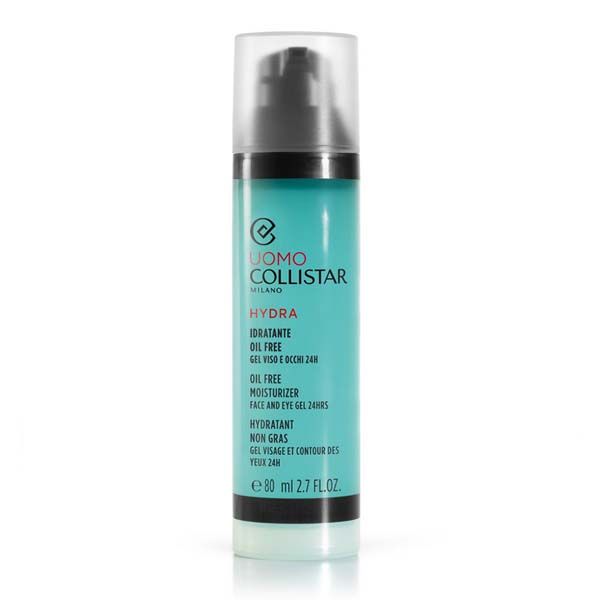 Collistar UOMO Hydra Oil Free Moisturizer Gel Ανδρική Κρέμα Προσώπου/Ματιών 80ml