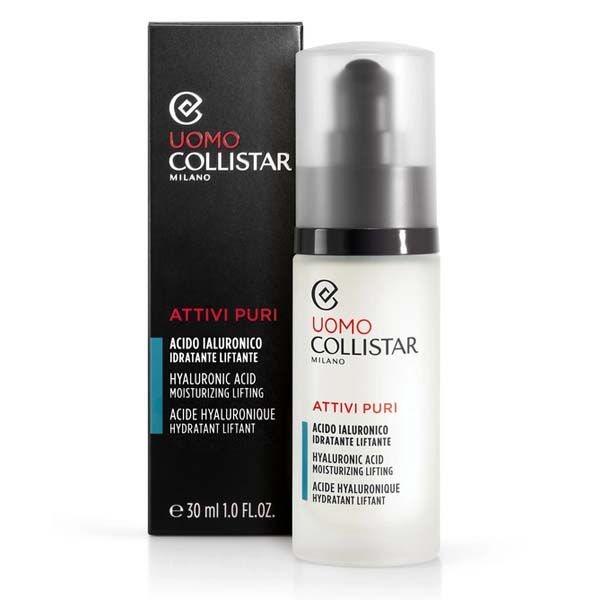 Collistar UOMO Hyaluronic Acid Moisturizing Lifting Ανδρική Αντιγηραντική Κρέμα Προσώπου με Υαλουρονικό Οξύ 30ml