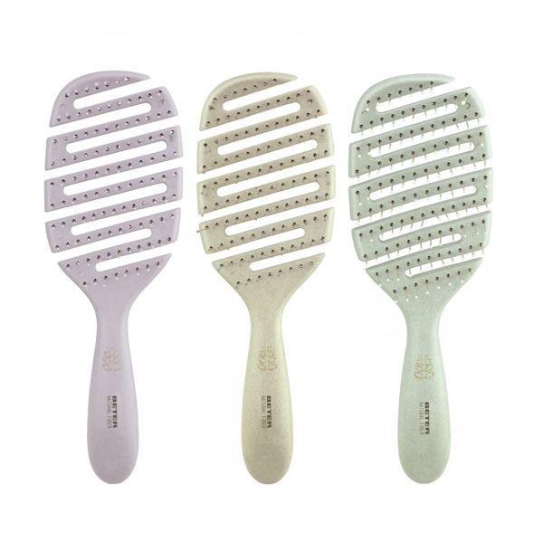 Beter Natural Fiber Flex Vent Hair Brush (Assorted Colors) 1pc
