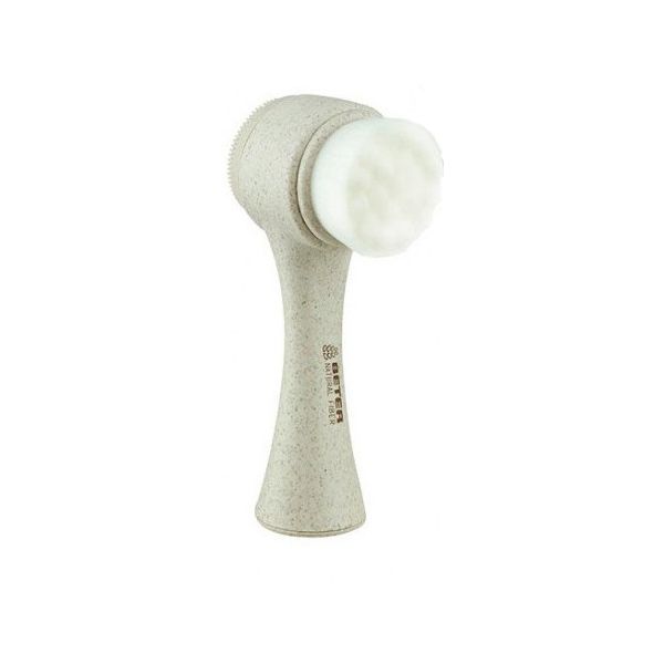 Beter Natural Fiber 2in1 Facial Massage Brush Βουρτσα Καθαρισμου & Περιποίησης Προσωπου 1τμχ (Διάφορα Χρώματα)