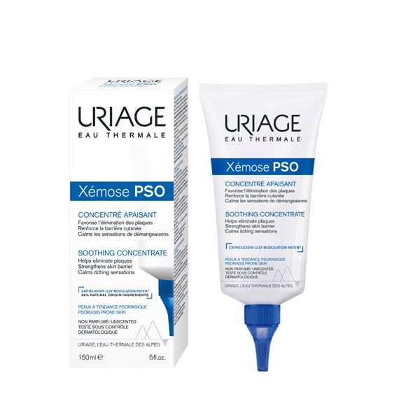 Uriage Xemose PSO Soothing Concentrate Cream Καταπραϋντική Κρέμα Προσώπου/Σώματος για Επιδερμίδες με Τάση Ψωρίασης 150ml