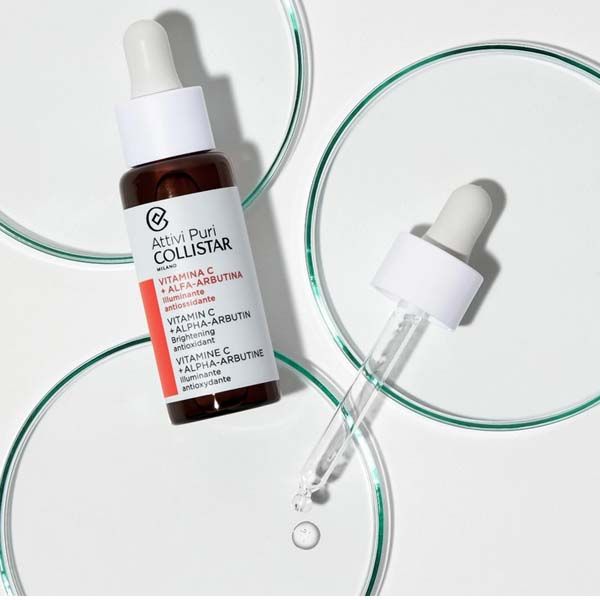 Collistar Attivi Puri Vitamin C + Alpha-Arbutin Αντιοξειδωτικός Ορός Προσώπου για Λάμψη 30ml