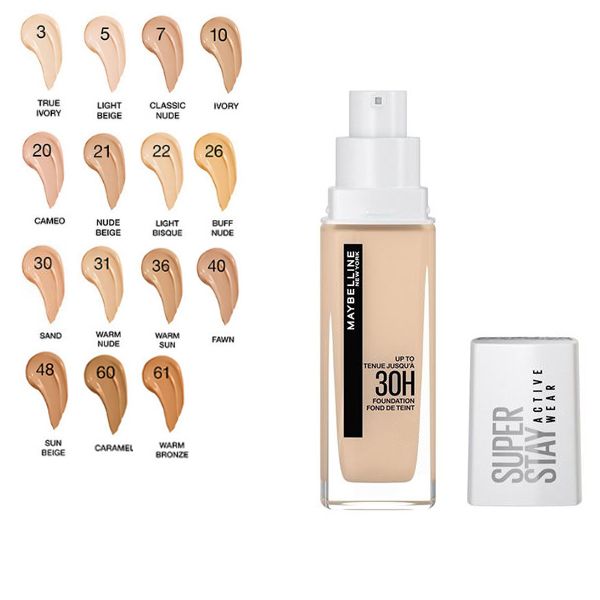 Maybelline Super Stay Active Wear 30H Foundation 30ml (Διάφορες Αποχρώσεις)