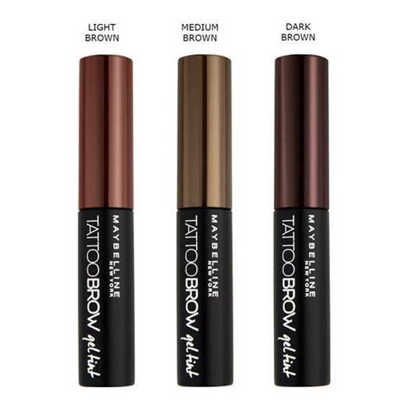 Maybelline Tattoo Brow Long Lasting Tint Ημιμόνιμο Τατουάζ Φρυδιών 4.6g (Διάφορες Αποχρώσεις)