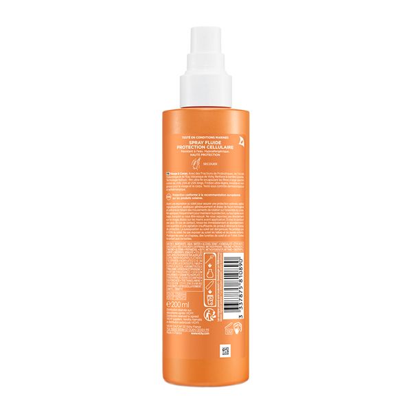 Vichy Capital Soleil Cell Protect Water Fluid Face & Body Spray 30 Spf 200 ml