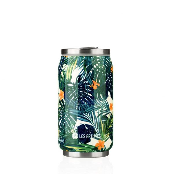 Les Artistes Pull Can'It Isotherm Ανοξείδωτη Κούπα Θερμός "Hawaii Mat" 280ml