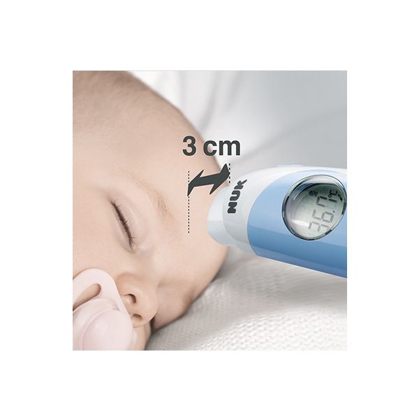 Nuk Baby Flash Thermometer Ψηφιακό Θερμόμετρο Ανέπαφης Μέτρησης Μετώπου 1τμχ