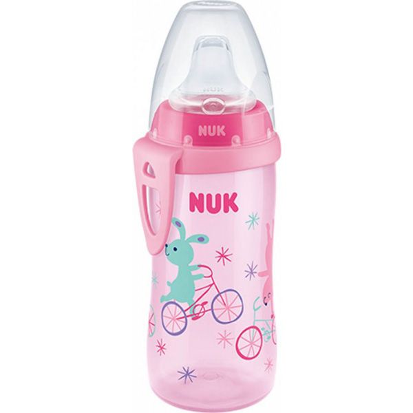 Nuk First Choice Active Cup Παγουράκι με Ρύγχος Σιλικόνης 12m+ 300ml