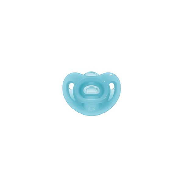 Nuk Sensitive Πιπίλα Σιλικόνης 6-18m (Διάφορα Χρώματα) 1τμχ