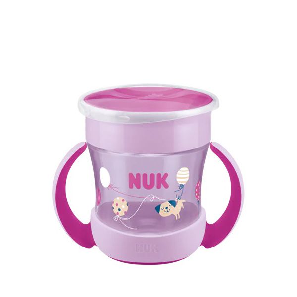 Nuk Mini Magic Cup Εκπαιδευτικό Κύπελλο 360° 6m+ 160ml (Διάφορα Χρώματα & Σχέδια) 1τμχ