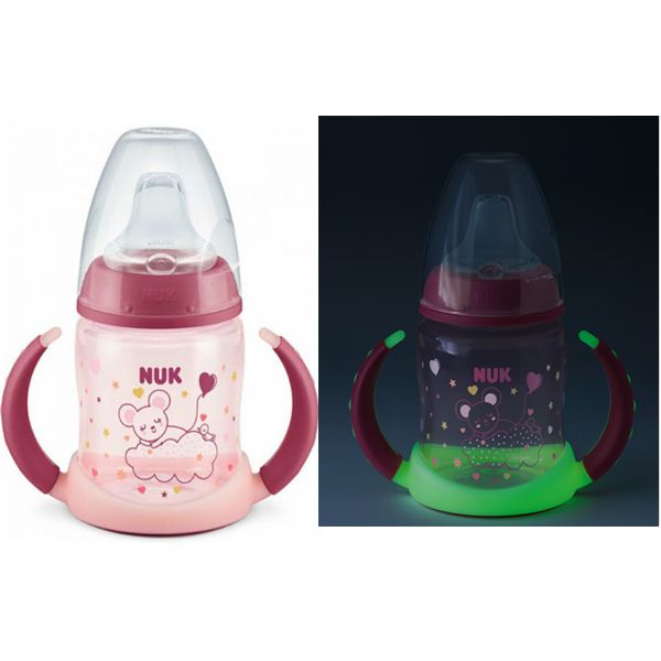 Nuk Kiddy Cup Night Παγουράκι με Ρύγχος 6m+ 150ml (Διάφορα Χρώματα & Σχέδια) 1τμχ