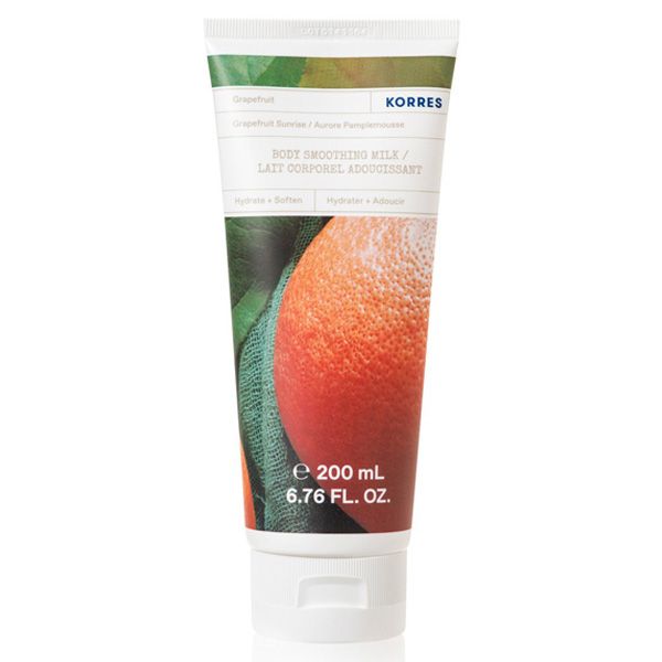 Korres Body Smoothing Milk Ενυδατικό Γαλάκτωμα Σώματος Grapefruit Sunrise 200ml