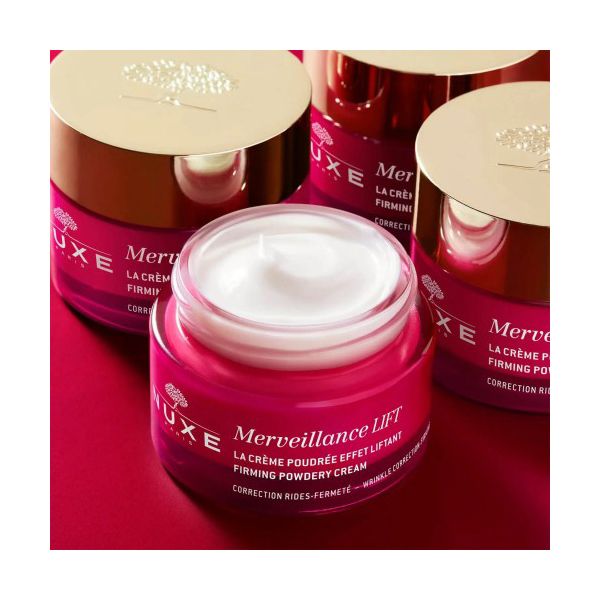 Nuxe Merveillance Lift Firming Powdery Cream Συσφιγκτική & Αντιγηραντική Κρέμα Προσώπου με Αίσθηση Πούδρας για Κανονικό/μεικτό Δέρμα 50ml