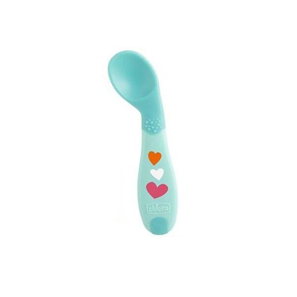 Chicco Baby's First Spoon Βρεφικό Κουτάλι Σιλικόνης 8m+ (Διάφορα Χρώματα) 1τμχ