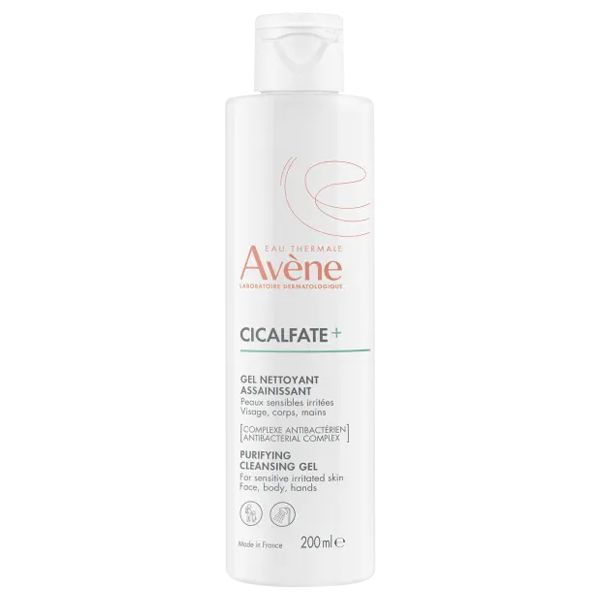 Avene Cicalfate+ Purifying Cleansing Gel Απολυμαντικό Τζελ Καθαρισμού για Όλη την Οικογένεια 200ml