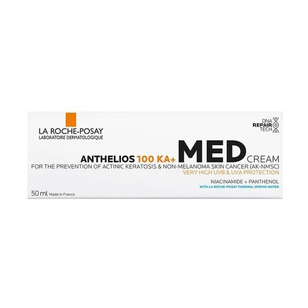 La Roshe-Posay Anthelios 100 KA+ Med Αντηλιακή Κρέμα Προσώπου για Φωτοευαίσθητες Επιδερμίδες 50ml