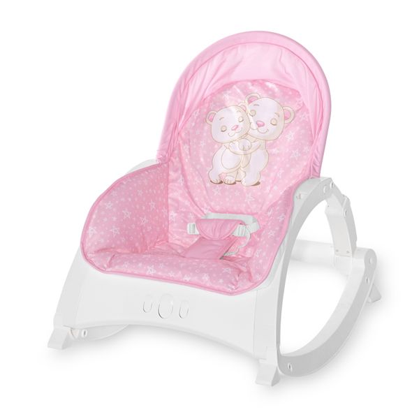 Lorelli Baby Rocker "Enjoy" Ηλεκτρικό Βρεφικό Ρηλάξ Pink Hug 1τμχ