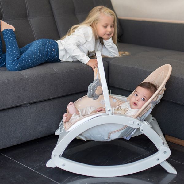 Lorelli Baby Rocker "Enjoy" Ηλεκτρικό Βρεφικό Ρηλάξ Pink Hug 1τμχ