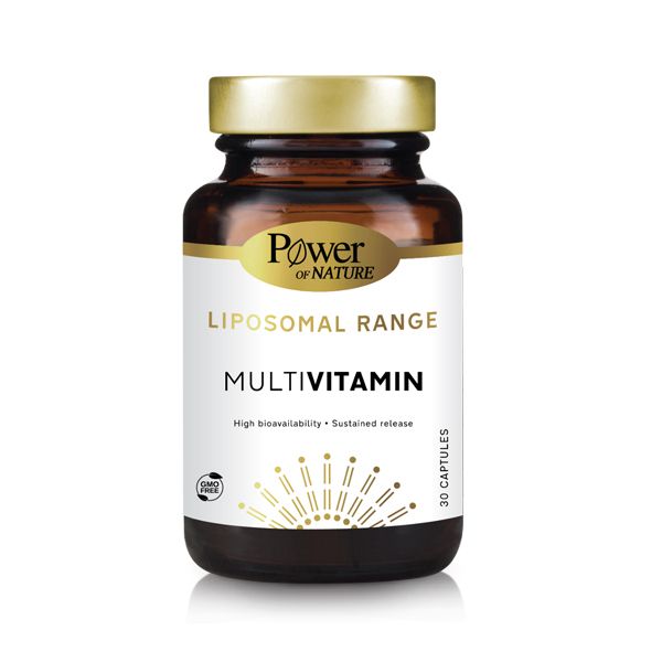 Power Health Liposomal Range Multivitamin Συμπλήρωμα Διατροφής για την Ενδυνάμωση του Οργανισμού & Παραγωγή Ενέργειας 30scaps