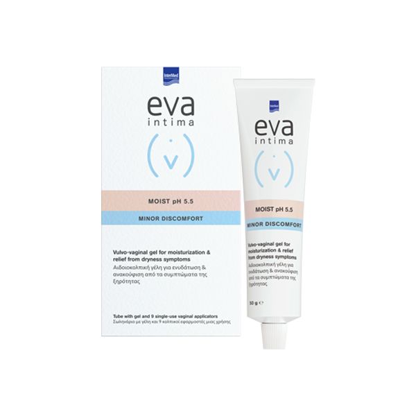 Eva Moist pH5.0 Moisturizing and lubricating vulvovaginal gel 9 Tubes