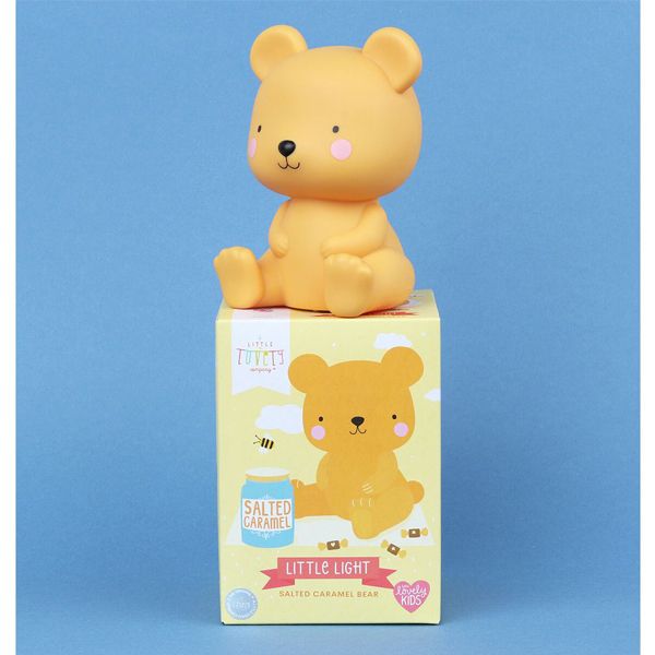 A Little Lovely Company Mini Bear Salted Caramel Φωτάκι Νυκτός 1τμχ