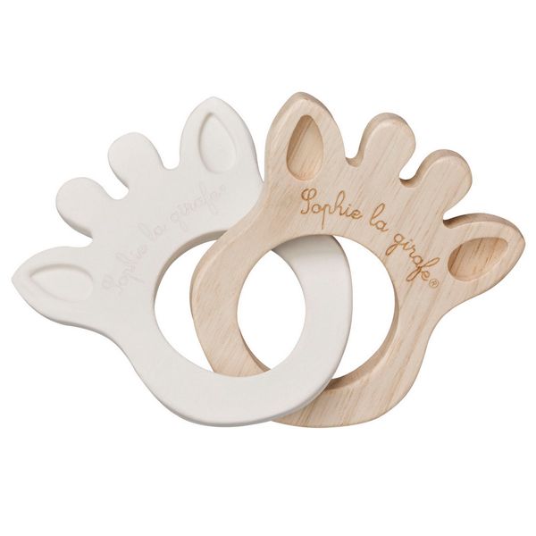 Sophie La Girafe Silhouette Rings Οικολογικοί Δακτύλιοι Οδοντοφυΐας 0m+ 1τμχ