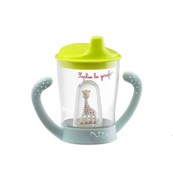 Sophie La Girafe Non-Drip Cup Εκπαιδευτικό Κύπελο με Στόμιο 180ml 1τμχ