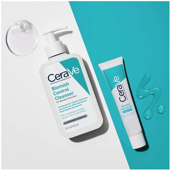 CeraVe Blemish Control Gel Ενυδατικό Τζελ Προσώπου για Δέρμα με Ατέλειες & Ακμή 40ml