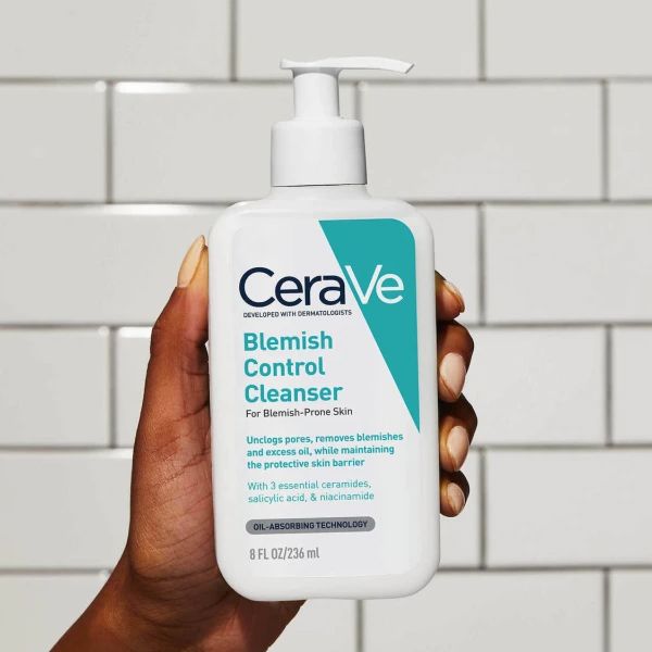 CeraVe Blemish Control Cleanser Τζελ Καθαρισμού Προσώπου με Ατέλειες 236ml